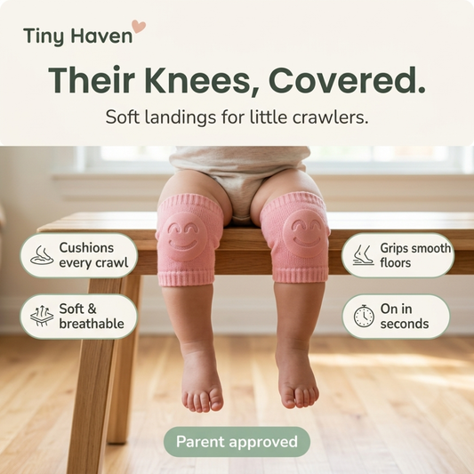 Tiny Smiles™ Crawling Knee Pads